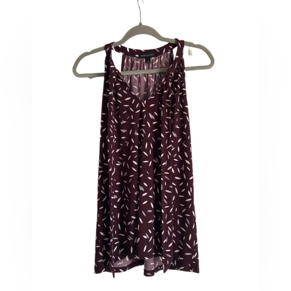 Banana Republic tie front top